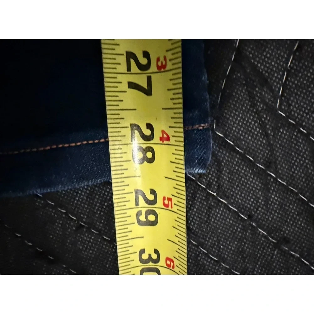 Levi's Demi Curve Bootcut Skinny Jeans Womens 32 Dark Wash Red Tab Low Rise